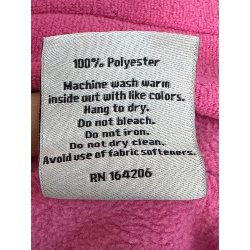 Dudley Stephens Pink Fleece Puff Sleeve Sweatshirt XXL - Picture 10 of 16